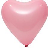 Сердце Розовый пастель